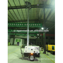 light tower trailer with generator By EN POWER manufacturer